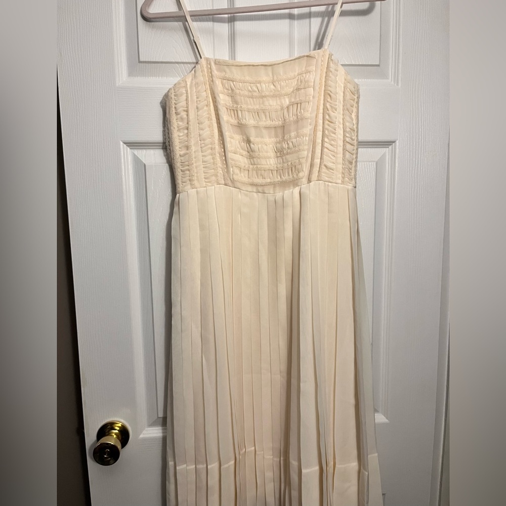 Banana Republic pleated dress
